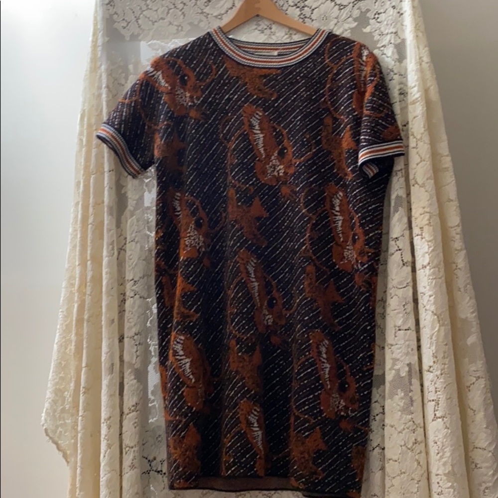 Billy Reid short sleeve sweater dress
